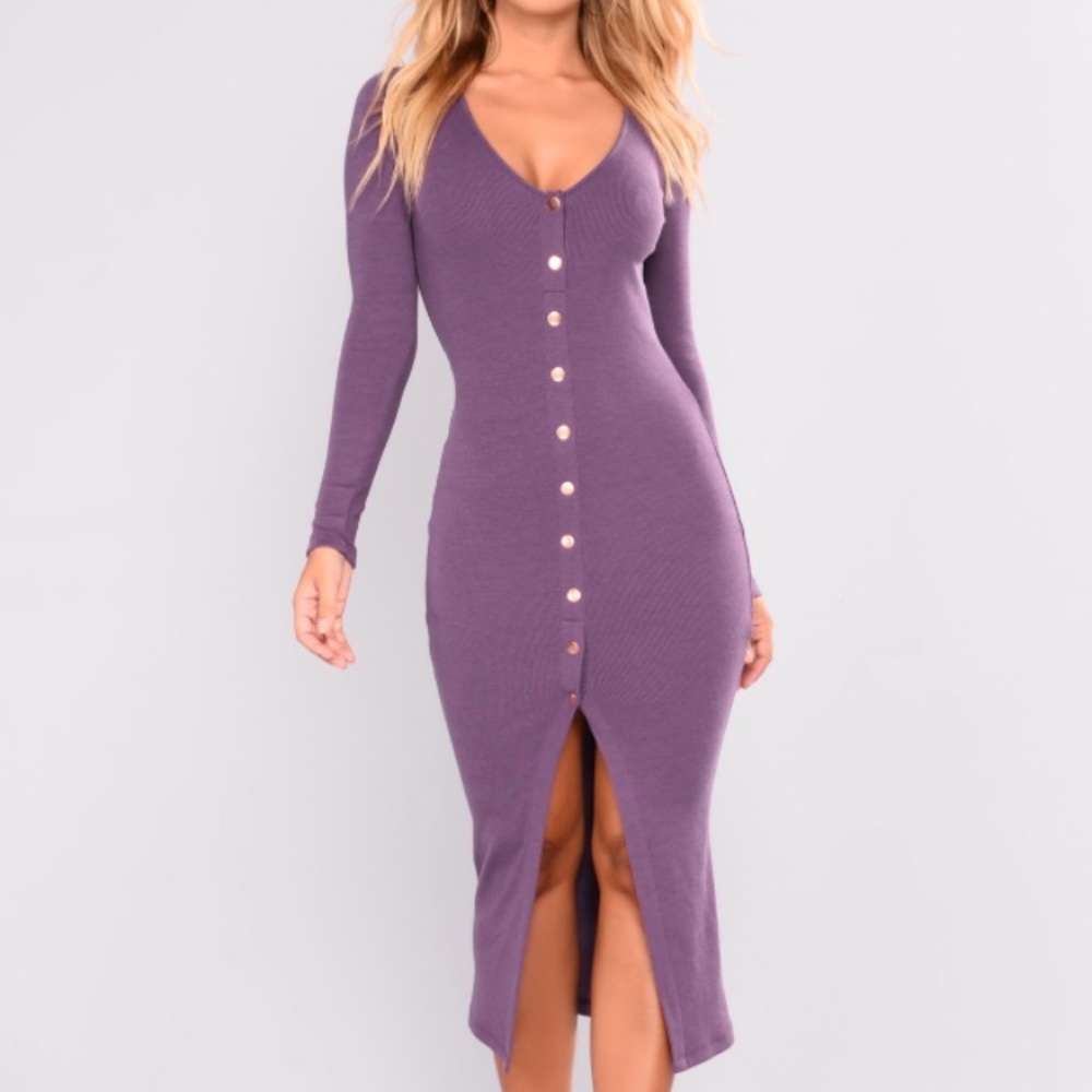 Fashion nova snap and go midi dress